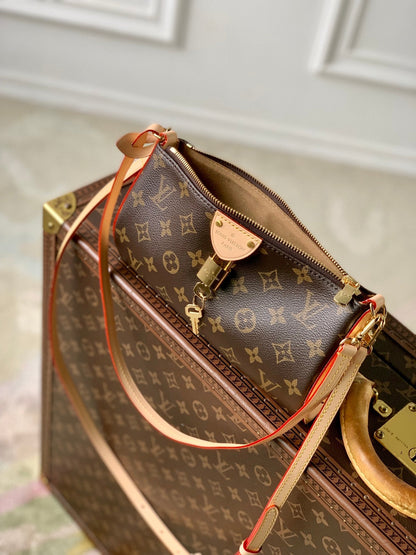 Lv ポシェット ティレット 22 ブラウン モノグラム