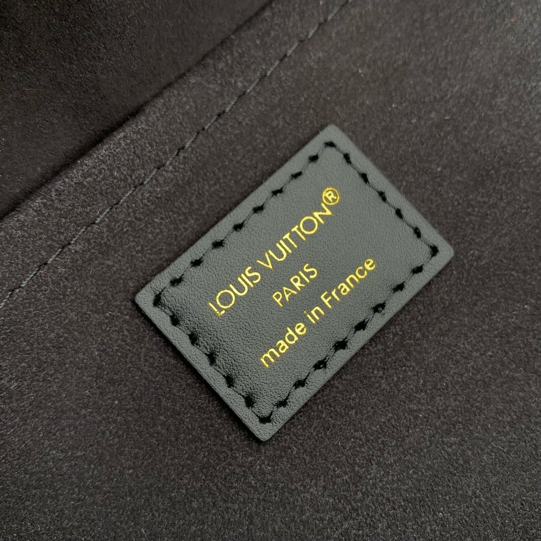 LV スピーディ トランク 20 ブラック ブラウン モノグラム