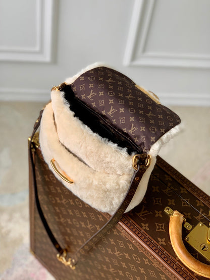 LV サンセット 27 ブラウン モノグラム ウール