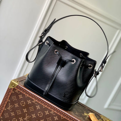 NOÉ BB 20 EN CUIR ÉPI NOIR