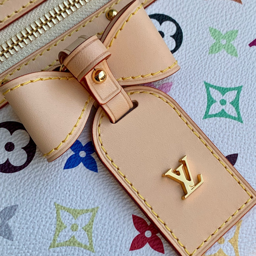 HIGH RISE 38 IN MULTICOLOR MONOGRAM CANVAS