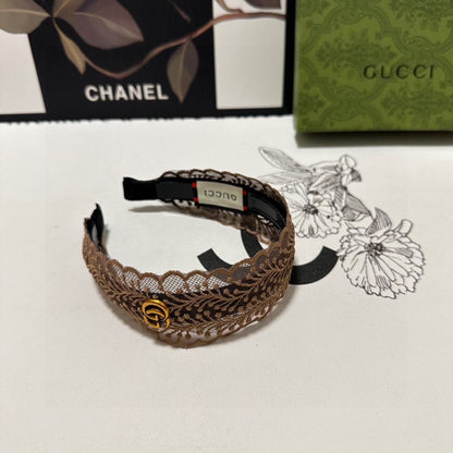 BANDEAU EN DENTELLE MARRON 295829