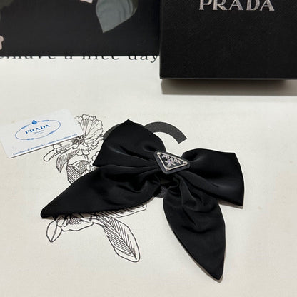 PINCE À CHEVEUX NŒUD EN SOIE NOIRE 358295