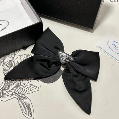 PINCE À CHEVEUX NŒUD EN SOIE NOIRE 358295