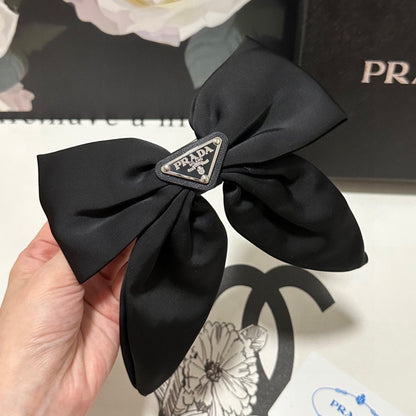 PINCE À CHEVEUX NŒUD EN SOIE NOIRE 358295