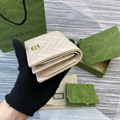 ÉTUI À CARTES MARMONT 11 EN CUIR DE VEAU BEIGE