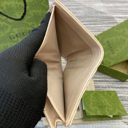 ÉTUI À CARTES MARMONT 11 EN CUIR DE VEAU BEIGE