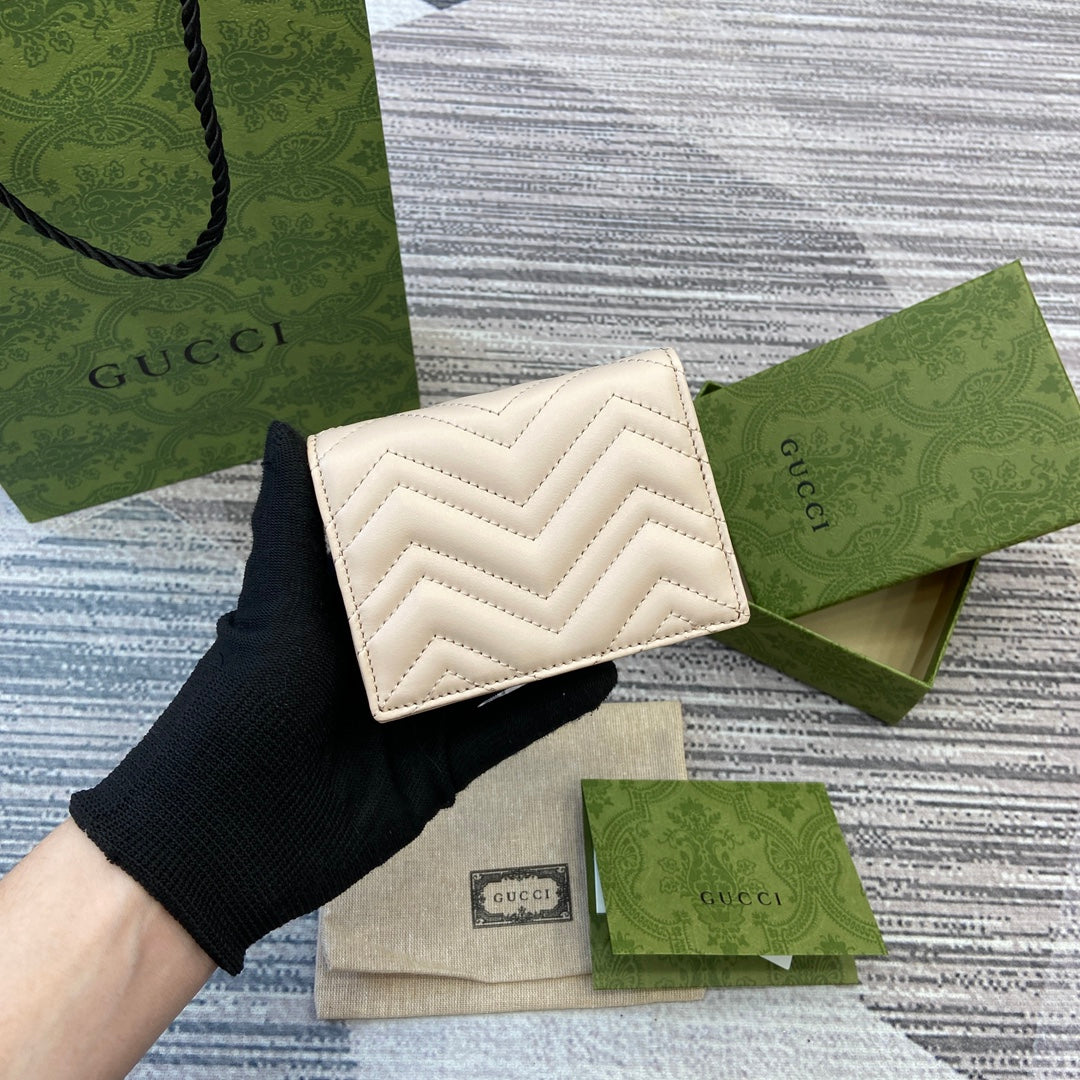 ÉTUI À CARTES MARMONT 11 EN CUIR DE VEAU BEIGE