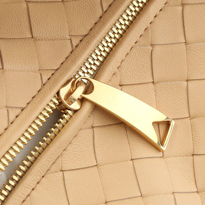 petit jodie 48 en cuir d'agneau beige 