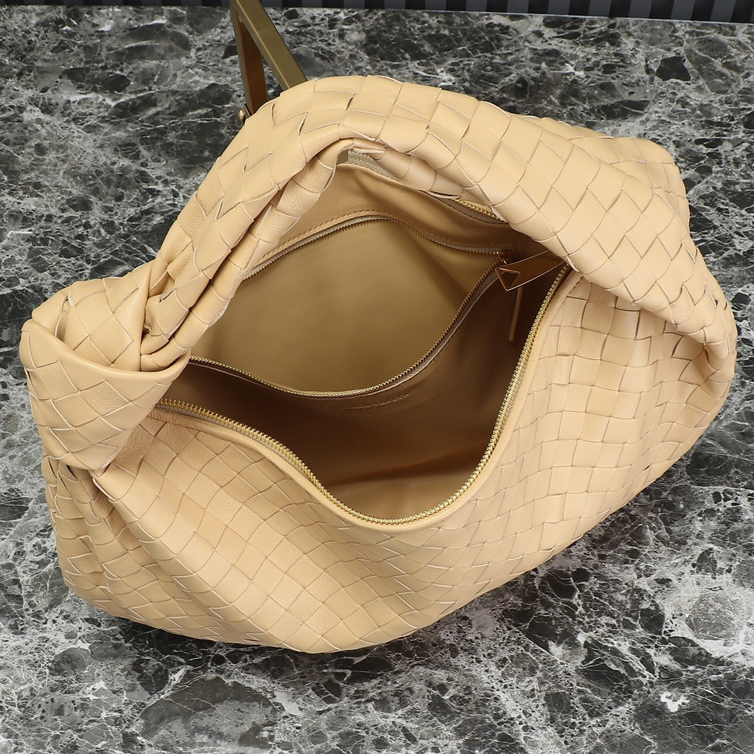 petit jodie 48 en cuir d'agneau beige 