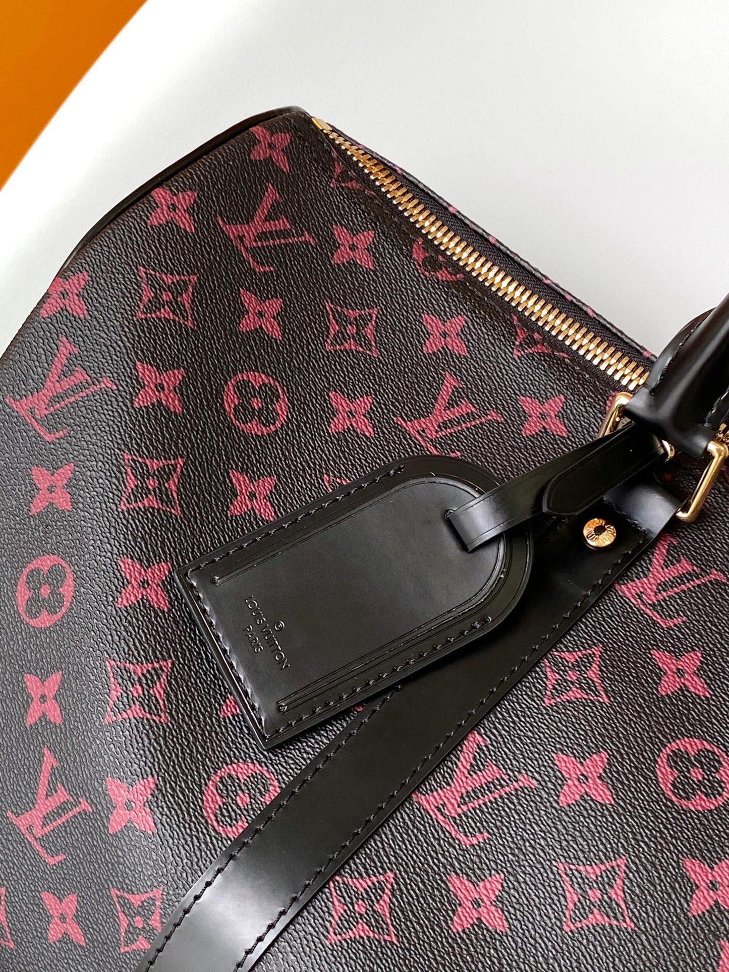 KEEPALL BANDOULIERE 45 ブラックモノグラムトメットキャンバス