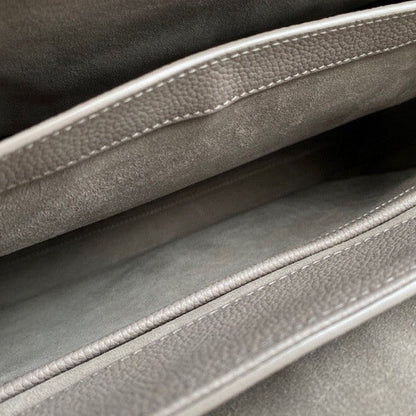 SAC SOUPLE 38 CUIR DE VEAU PEBBLE