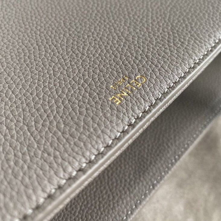 SAC SOUPLE 38 CUIR DE VEAU PEBBLE