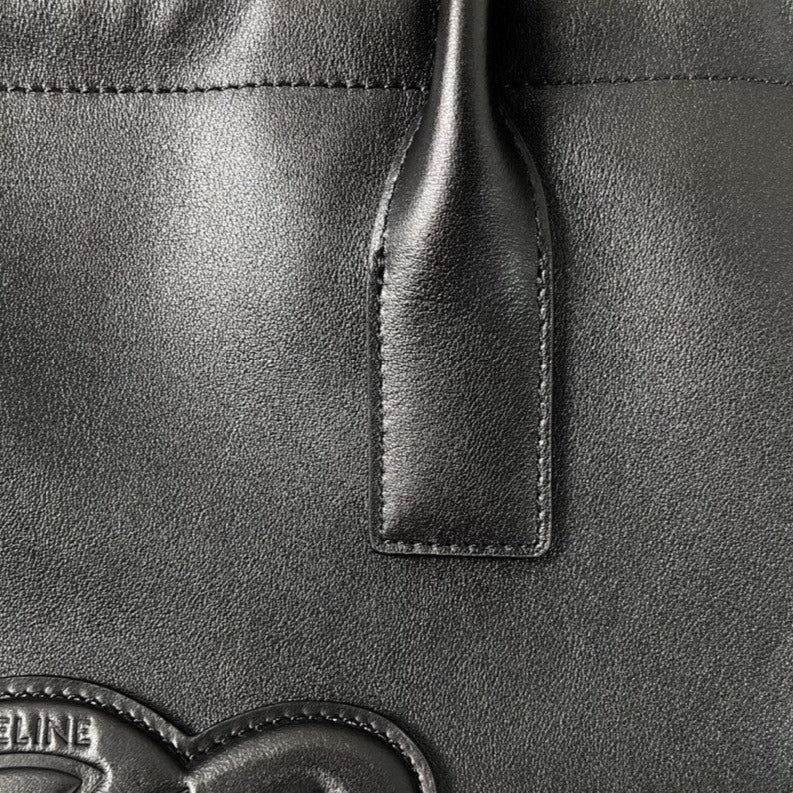 CUIR TRIOMPHE 44 ブラック カーフスキン