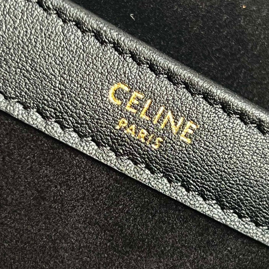 CUIR TRIOMPHE 44 ブラック カーフスキン