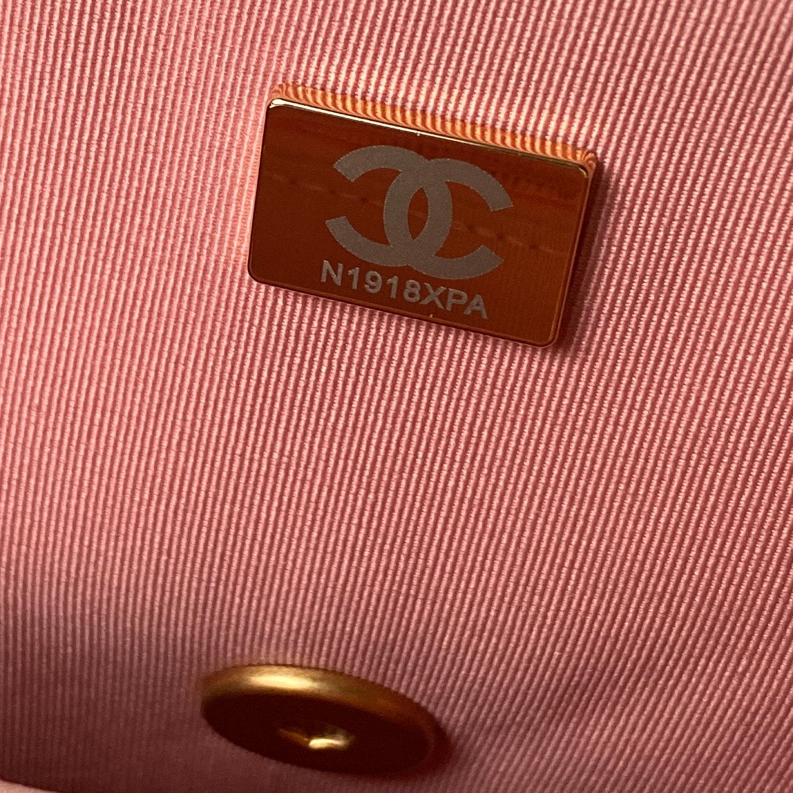cc 23k 13.5cm ローズピンクカーフスキン ゴールド金具
