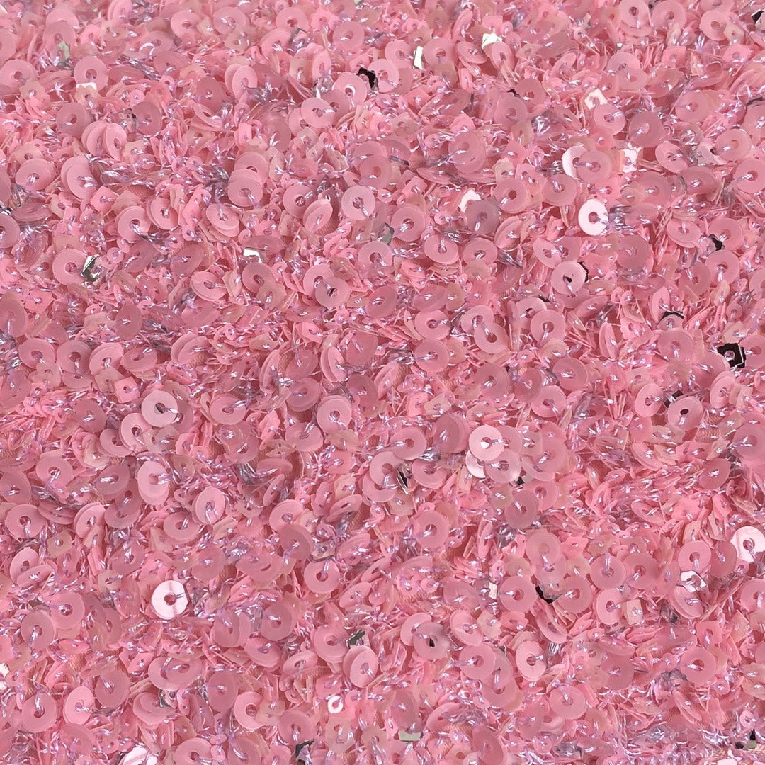 Sac à rabat CC 24K 20 cm à paillettes roses 
