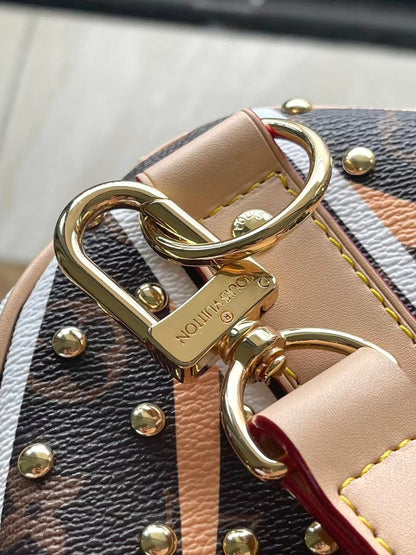 KEEPALL BANDOULIERE 50 パーフレーシュパターンモノグラムキャンバス製