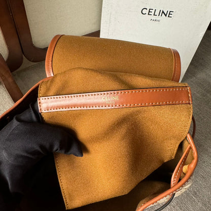 SAC À DOS FOLCO MOYEN 32 EN TOILE TRIOMPHE BLANCHE