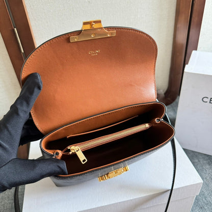 ティーン ニノ バッグ 20インチ ブラック トリオンフ キャンバス ゴールド金具