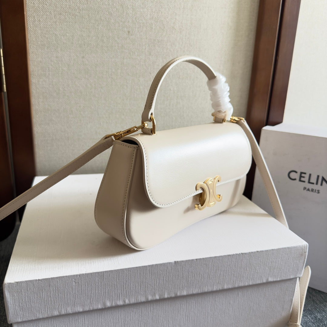 Celin Teen Lola 20 Cuir de veau crème