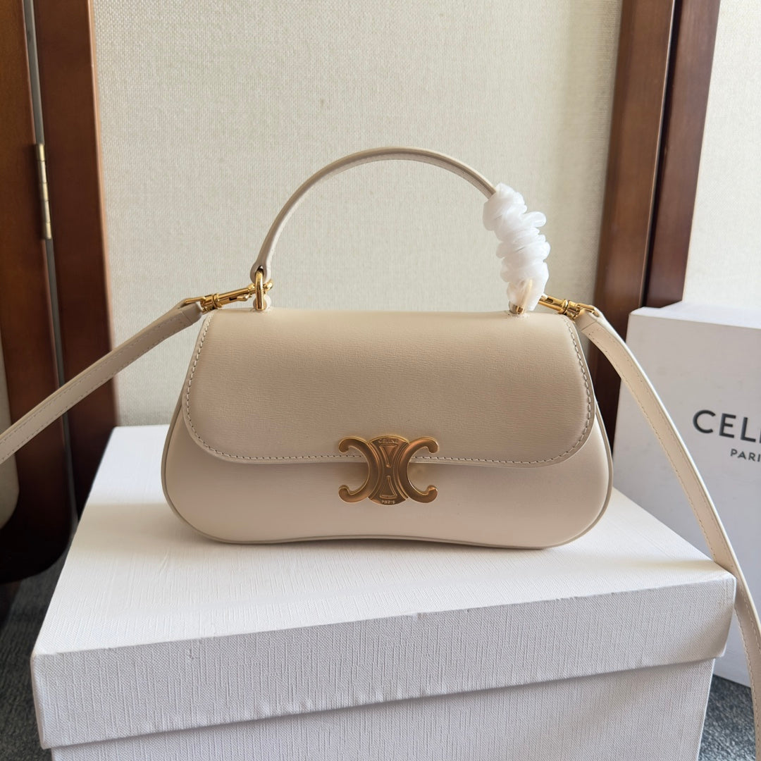 Celin Teen Lola 20 Cuir de veau crème