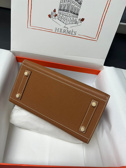 HM バーキン セリエ ゴールド エプソムレザー ゴールド金具