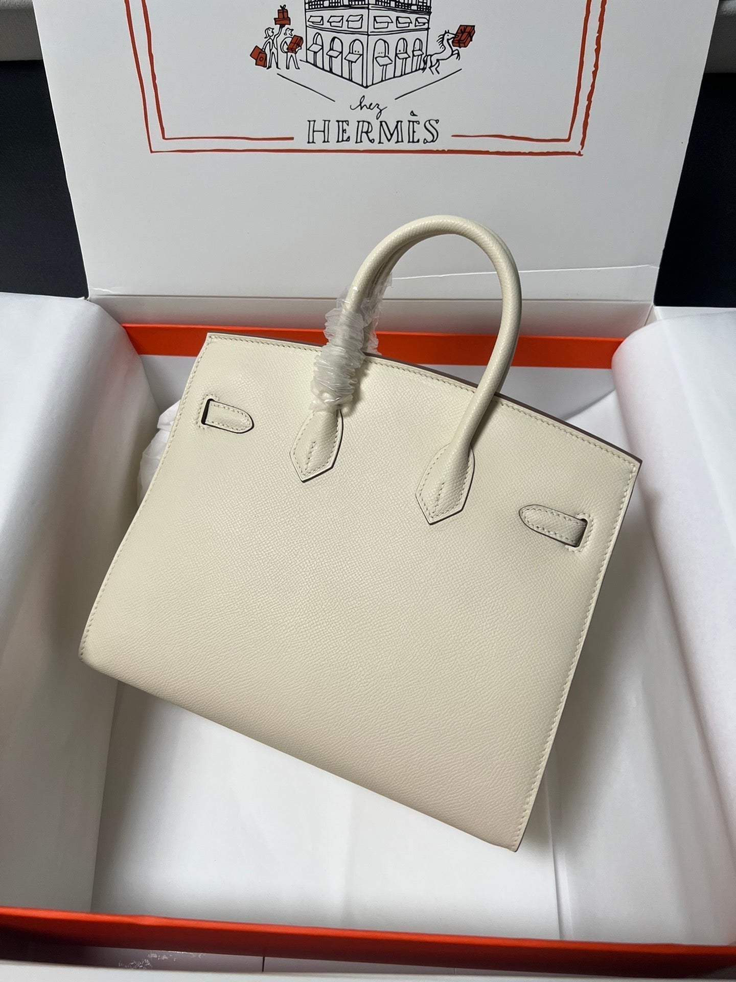 HM バーキン セリエ クリームエプソムレザー ゴールド金具