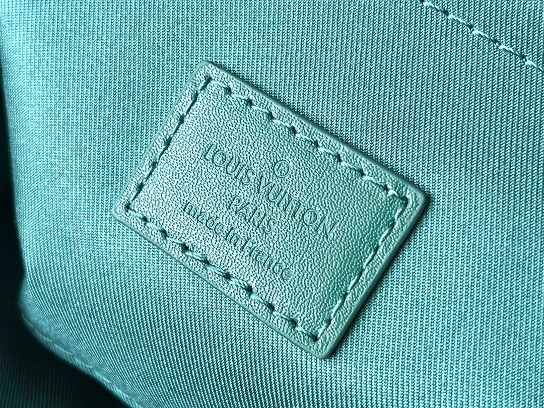 SOUL TRUNK 19 EN TOILE VERT MONOGRAMME HERITAGE QUINCAILLERIE ARGENTÉE
