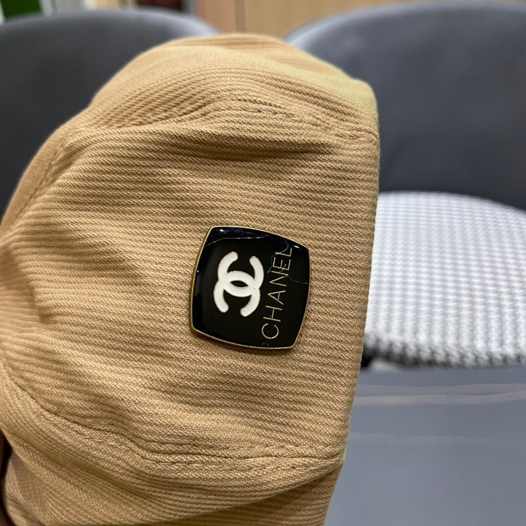 BÉRET EN VELOURS CÔTELÉ MARRON CIDRE 429845 