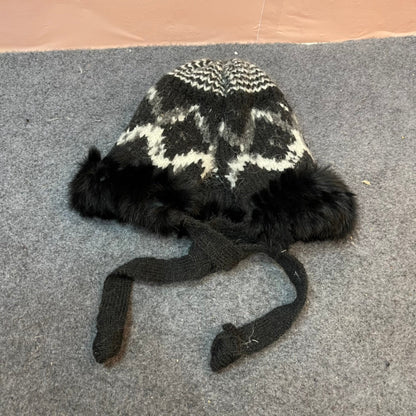 BONNET EN LAINE TRICOTÉ COLORÉ 436580 