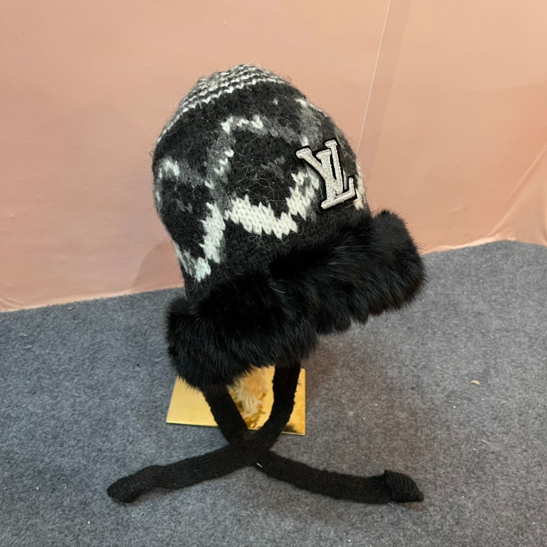 BONNET EN LAINE TRICOTÉ COLORÉ 436580 