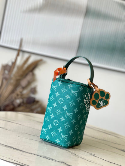 ロッカー ドップ キット 28 グリーン モノグラム ヘリテージ キャンバス