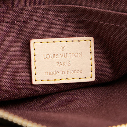 VIVACITÉ 25 EN TOILE MONOGRAMME MARRON QUINCAILLERIE OR