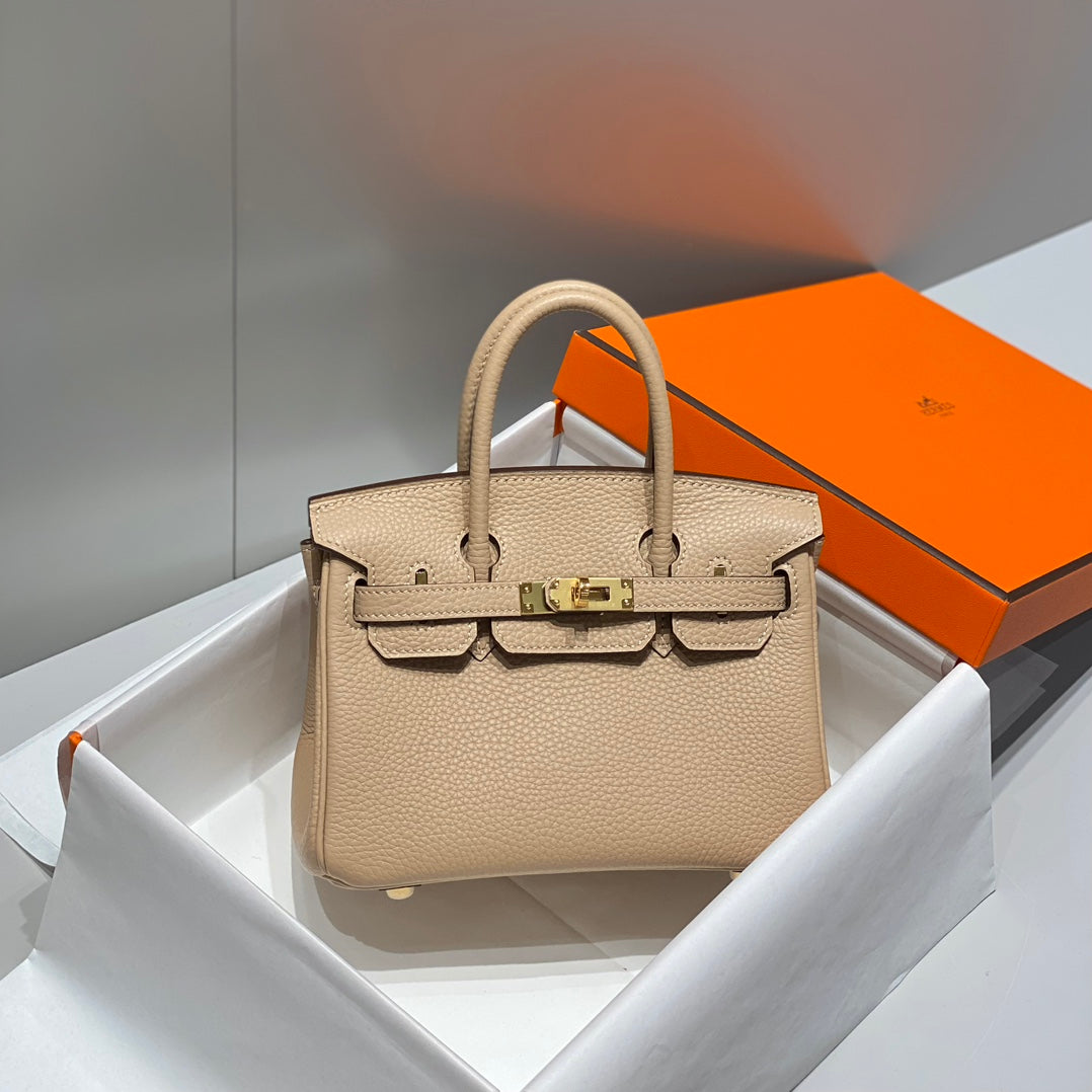 HM Birkin 20cm Trench Togo Leather Gold Hardware