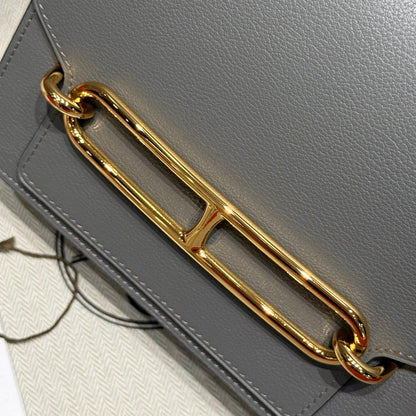 HM SAC ROULIS 18 CUIR DE VEAU GRIS EVERCOLOR 237578