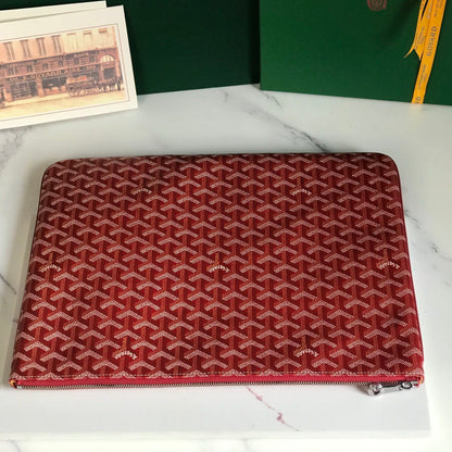 SÉNAT MGM ポーチ 40 モンツァ レッド ゴヤルダン キャンバス