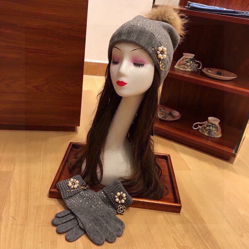シャークグレーカシミア3点セット 424005 