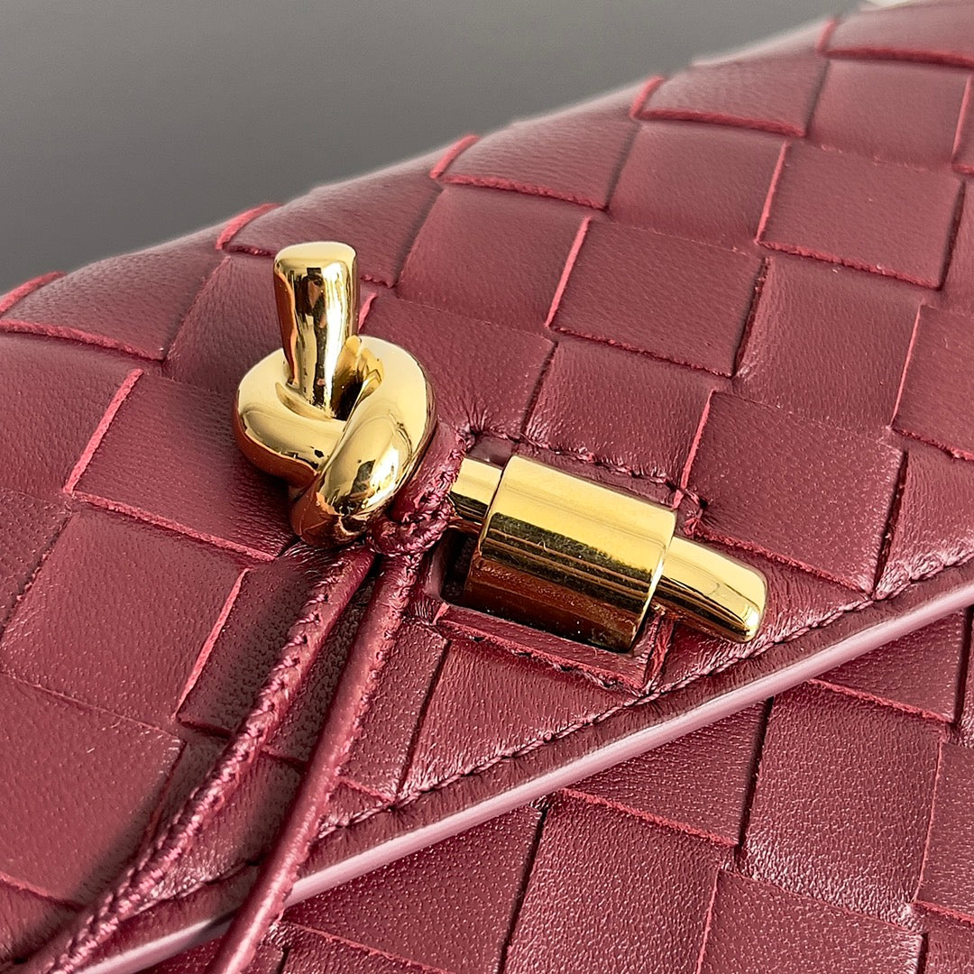 SAC ANDIAMO 19 EN CUIR DE VEAU BAROLO