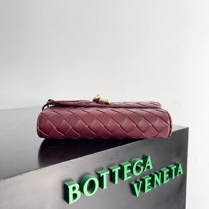 SAC ANDIAMO 19 EN CUIR DE VEAU BAROLO