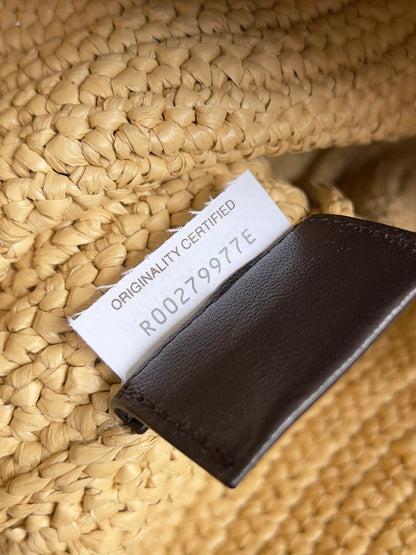 BV Sardine 33 avec chaîne en raphia beige 209338