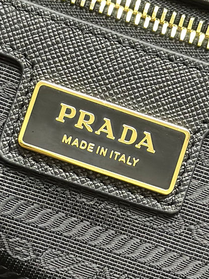SAC CABAS CLASSIQUE 43 EN TISSU RE-NYLON NOIR