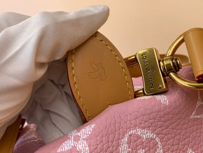LV スピーディ P9 バンドリエール 30 ピンク パステル カーフスキン 203345