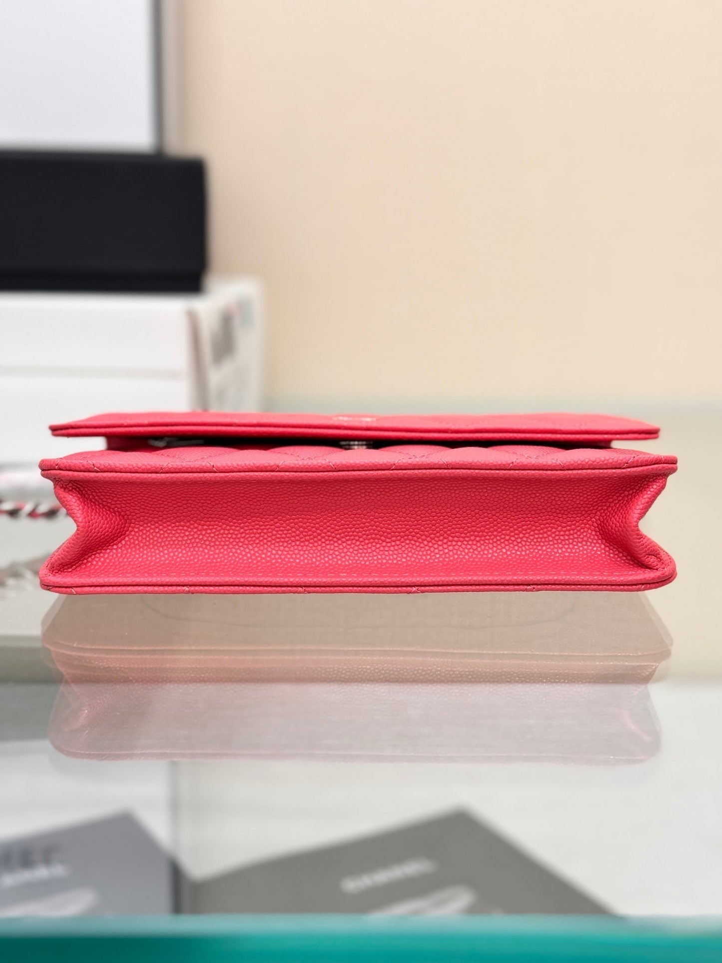 WOC 19CM ROUGE CAVIAR QUINCAILLERIE ARGENTÉE