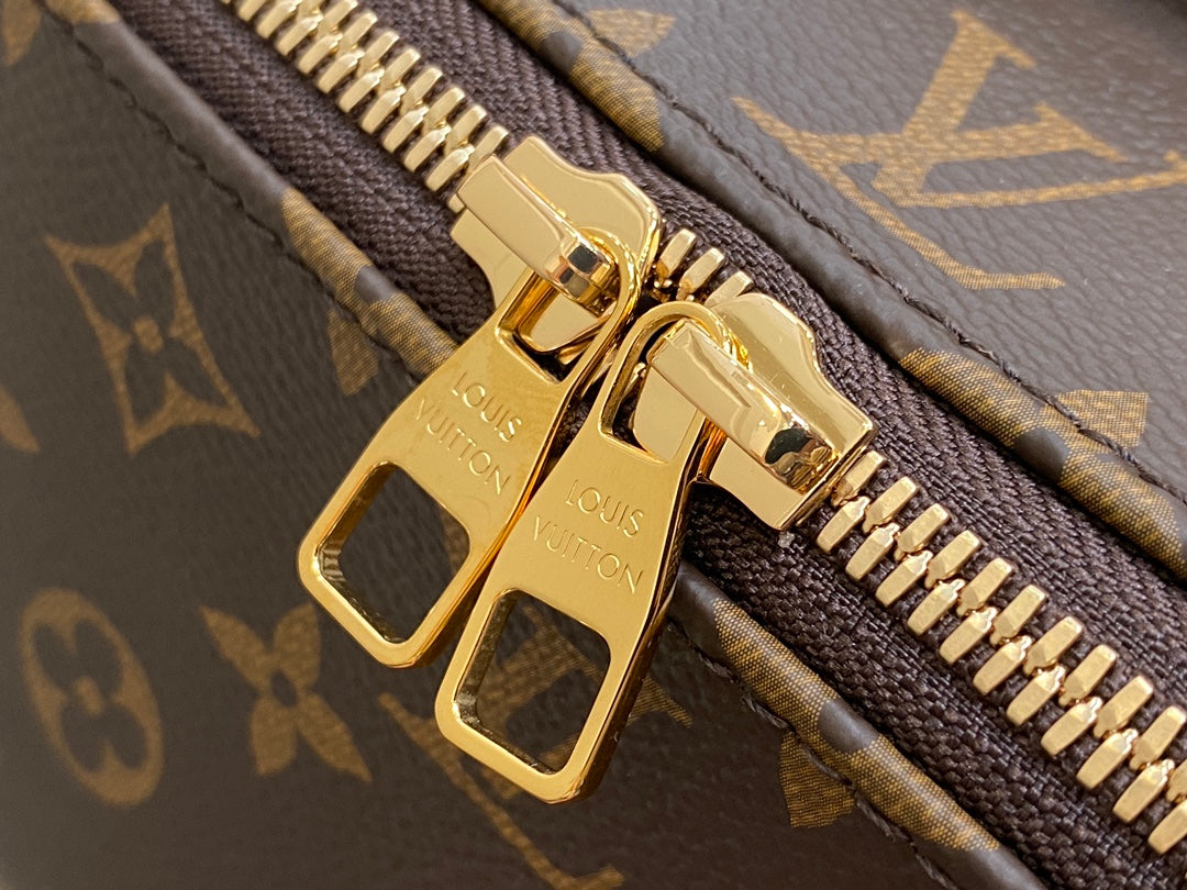 ブラウンモノグラムキャンバス トイレタリーバッグ 24インチ