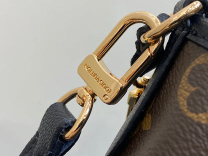 Neverfull 24 Bandoulière Inside Out BB Cuir de veau noir 