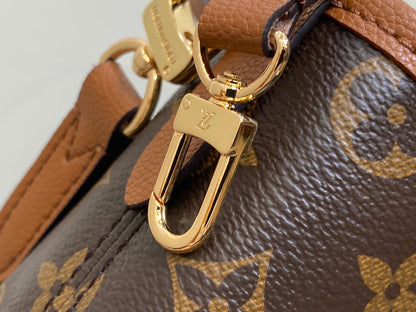 Neverfull 24 Bandoulière Inside Out BB Cuir de veau marron 