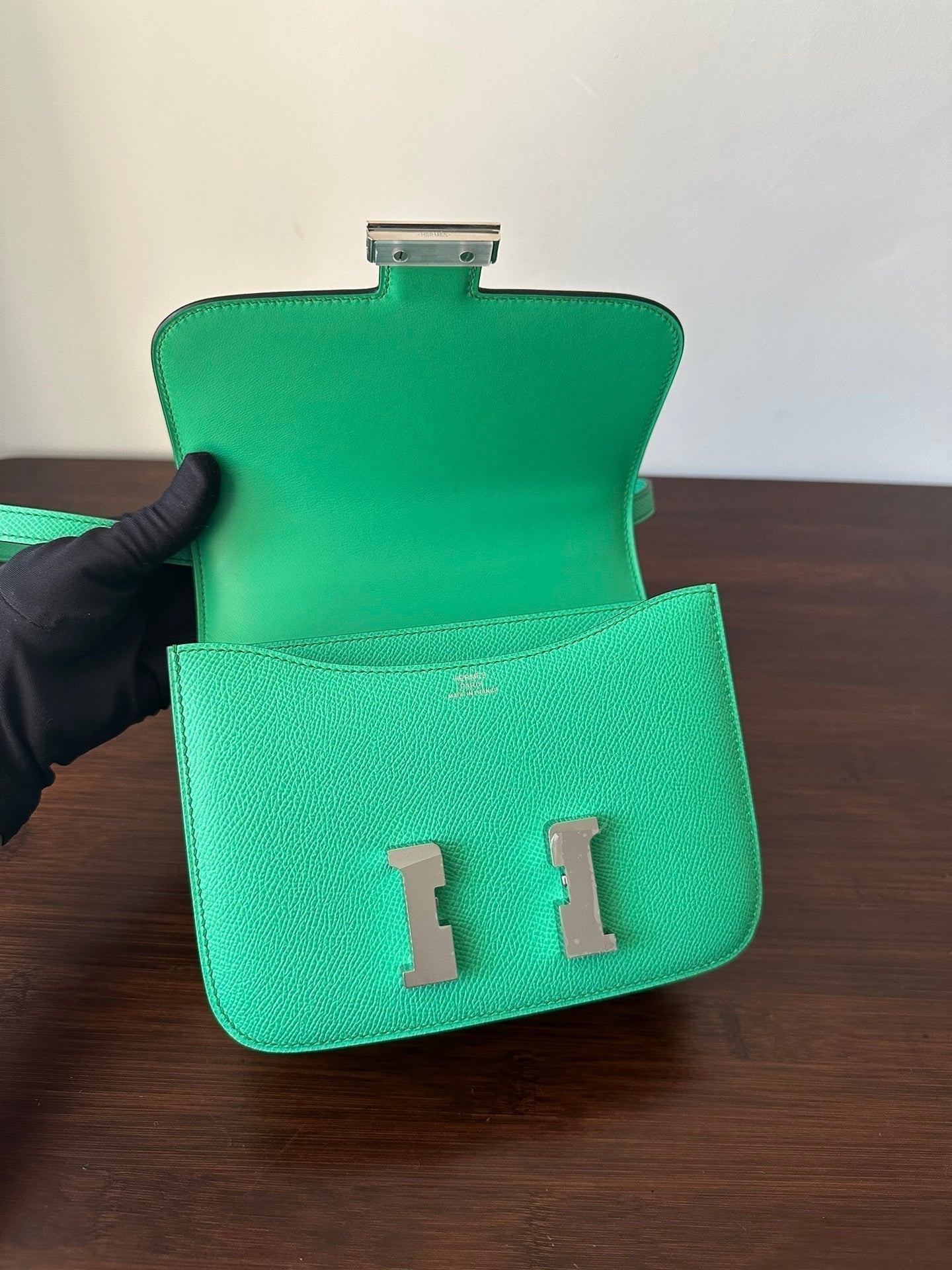 CONSTANCE 18 MENTHE EPSOM QUINCAILLERIE ARGENT 