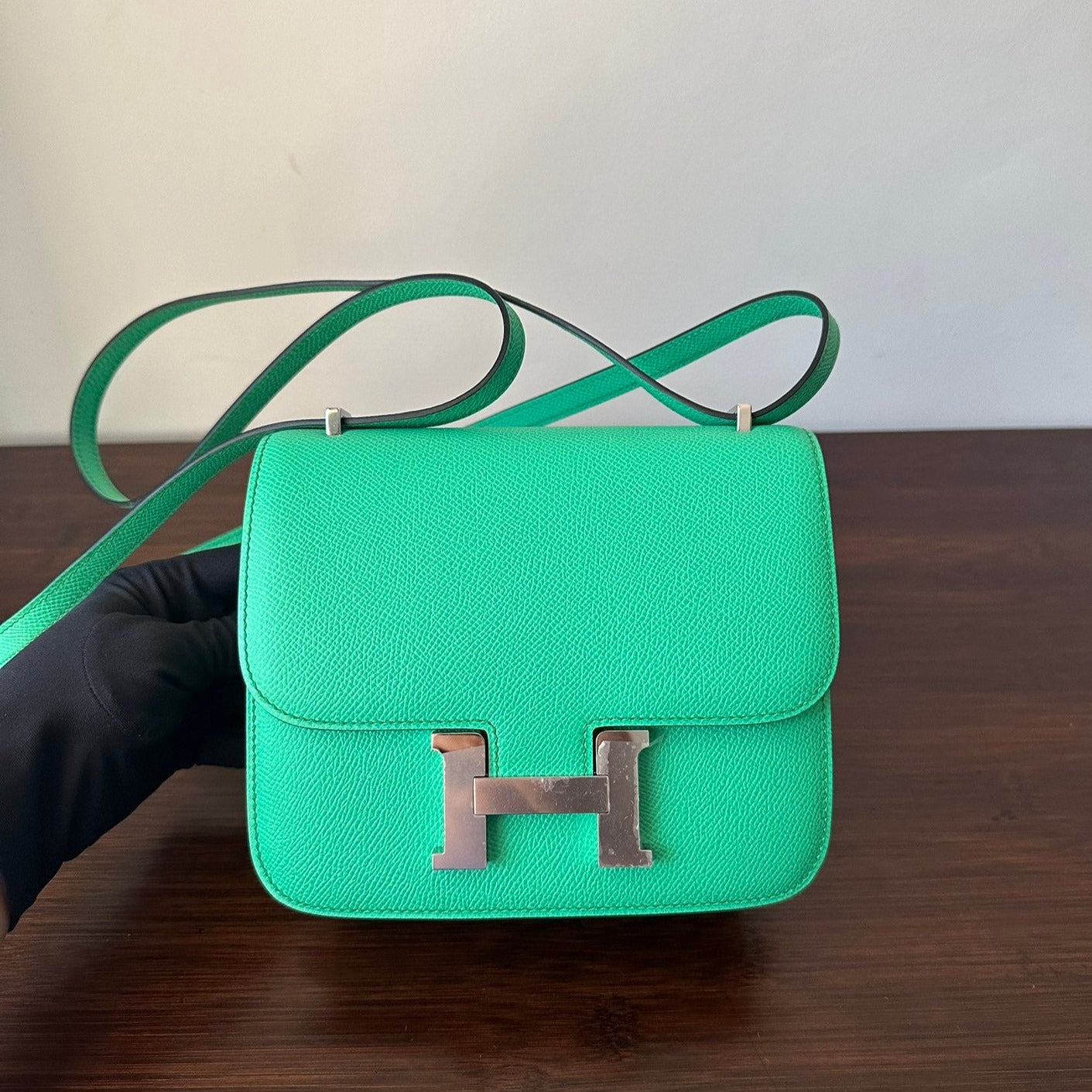 CONSTANCE 18 MENTHE EPSOM QUINCAILLERIE ARGENT 