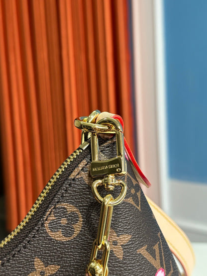 LV x TM ブローニュ PM 29cm サクラブラウン チェリーブロッサム モノグラムキャンバス